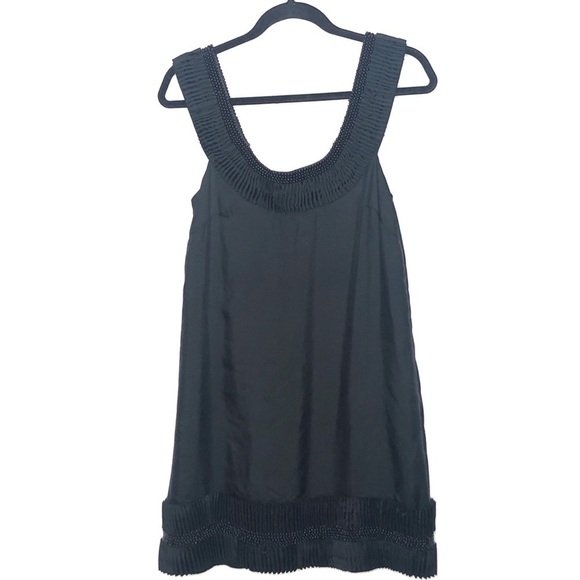 Anthropologie Dresses & Skirts - Anthropologie Yoana Baraschi black silk dress XS